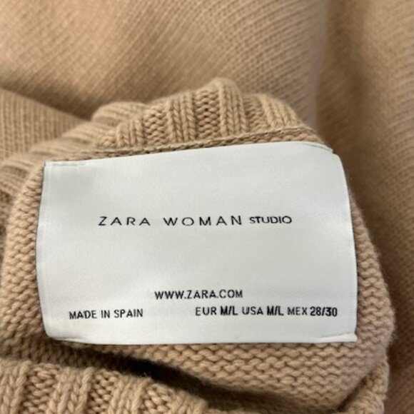 Zara Wool Cashmere Sweater Dress (New w/o Tag) - Picture 7 of 8